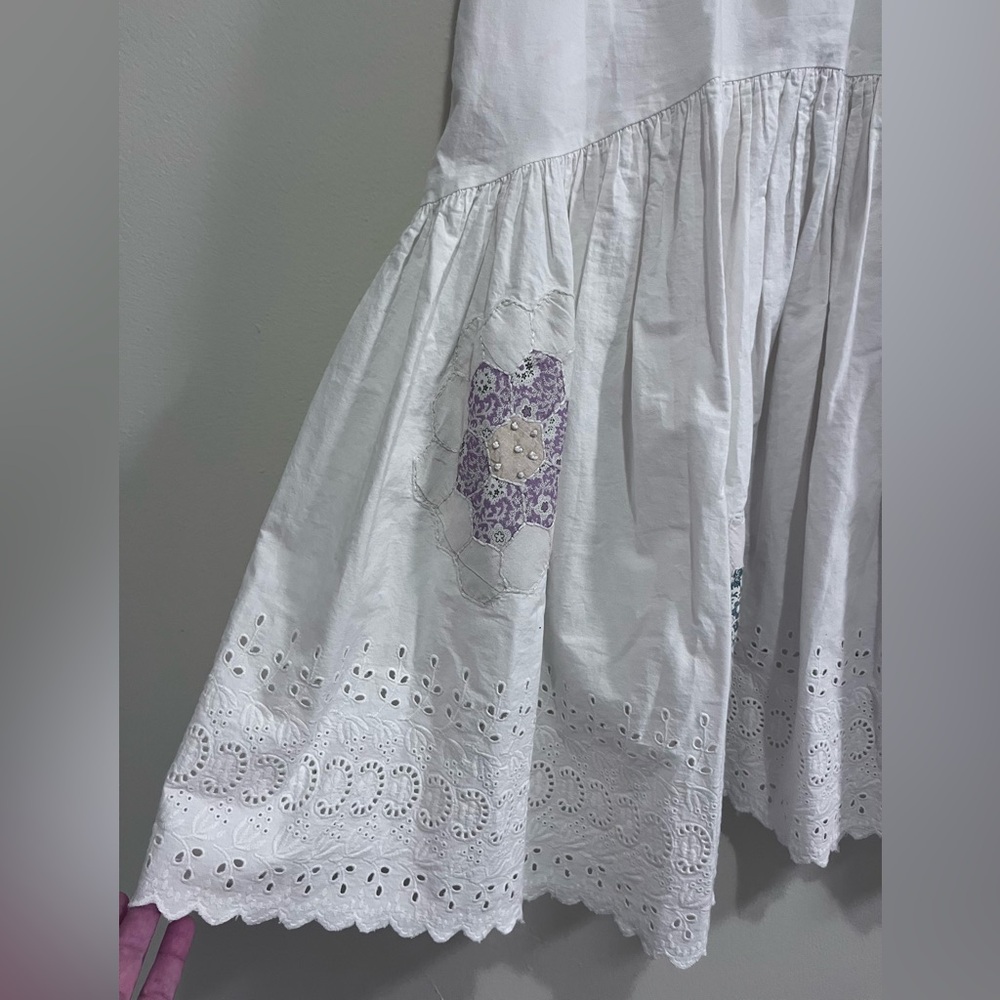 Sea New York Patchwork skirt SMALL - Violette - Picture 4 of 8